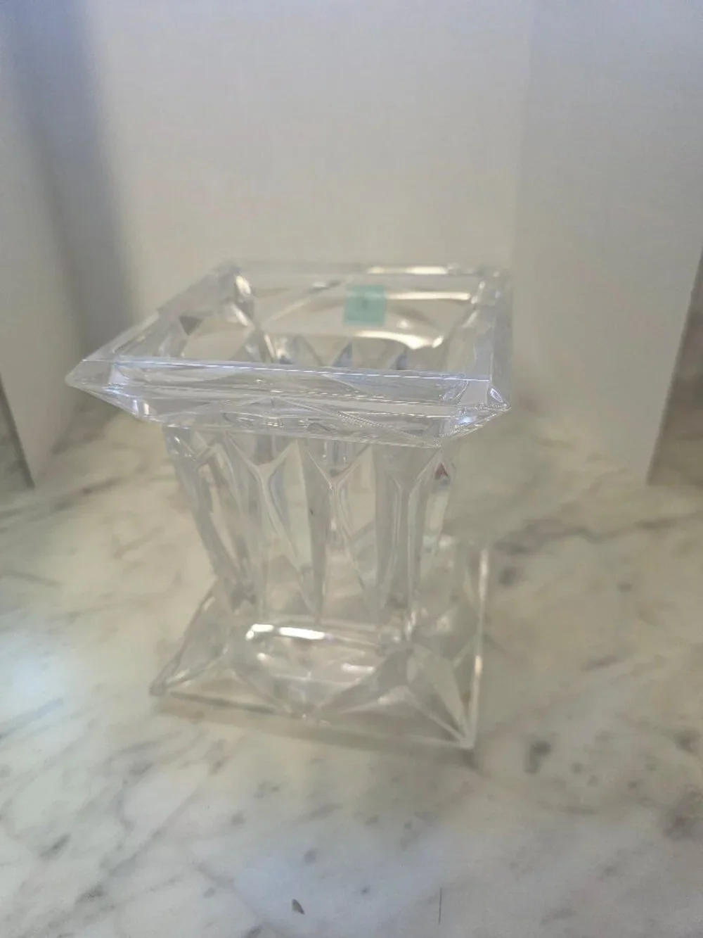 Quad Prism Crystal Candle Holders by PartyLight - Picture 1 of 12